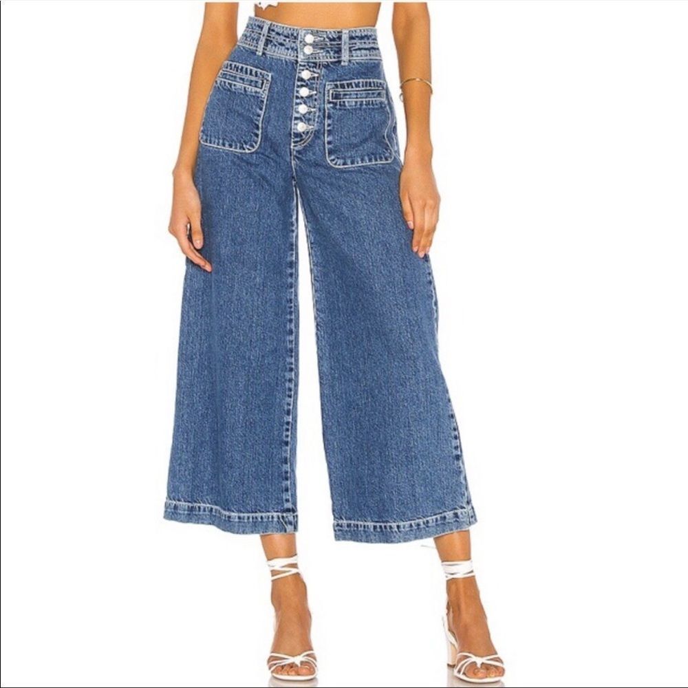 Free People We The Free Colette Wide
Leg Jeans
$100 $198 Size: 26 Free P…